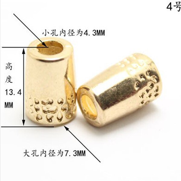 Boucle de suspension en métal de , corde à porter, cordon décoratif, verrouillage du point d'extrémité du cordon, accessoires pour vêtements de bricolage multi-styles, 100 pièces: Zinc antique