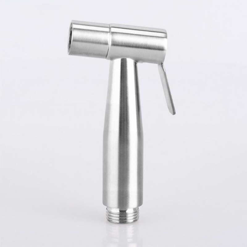 Hand Held Bidet Sproeier Douche Toilet Kit Geborsteld Goud 304 Sus Koperen Klep Set Jet Bidet Kraan Set Anale Reiniging Ass Bidet Dusche