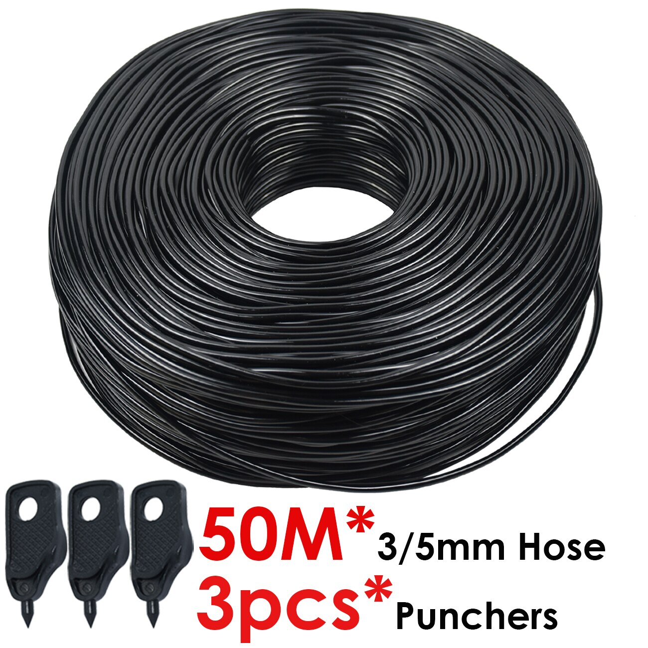 Sistema di irrigazione automatico per irrigazione a goccia KESLA giardino da 4/7 a 3/5mm da 1/4 a 1/8 kit tubo flessibile per piante da vaso bonsai domestiche serra: MULTI