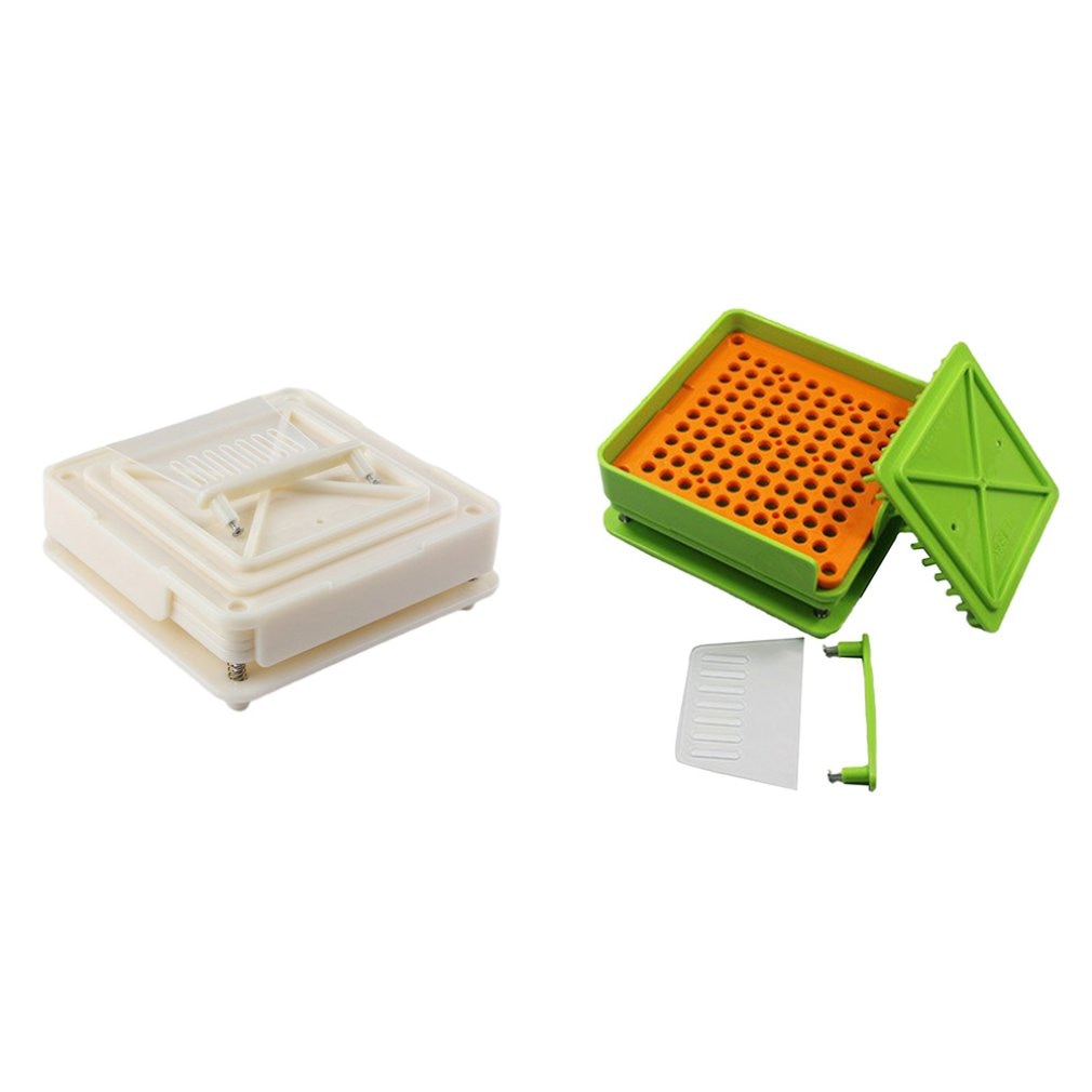 100 gaten handmatige capsule handmatige vulmachine encapsulator capsule vulplaat gat capsule huls vulmachine
