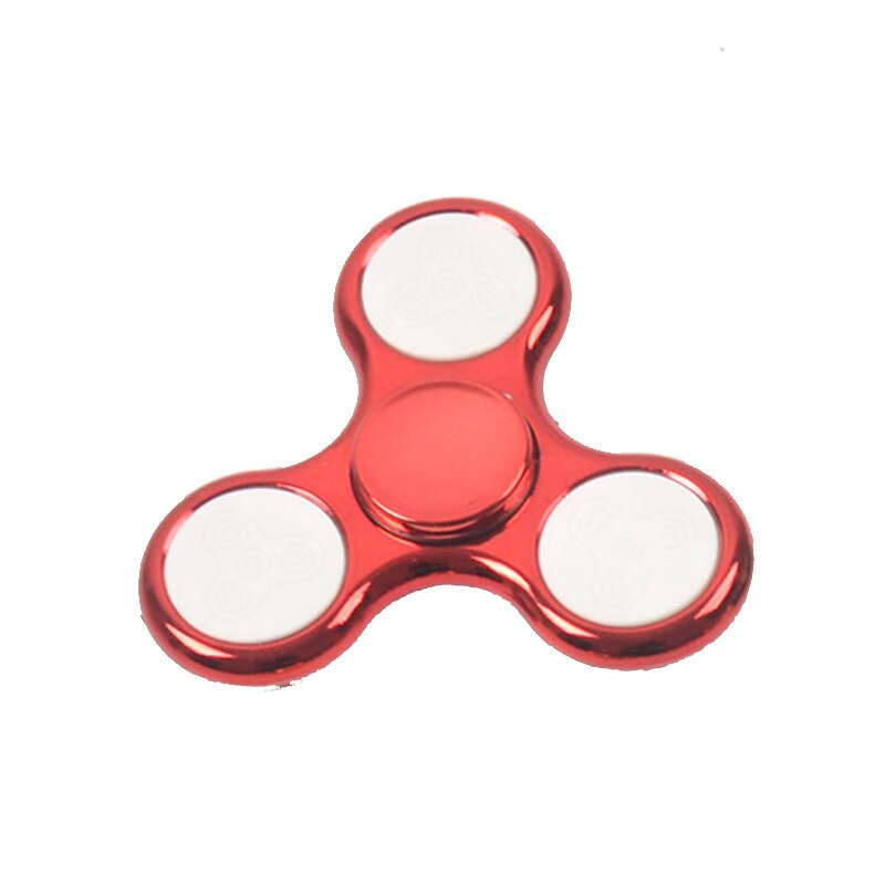 6 Kleuren Led Lichtgevende Fidget Spinner Veranderingen Hand Spinner Golw In Het Donker Stress Relief Speelgoed Voor Kids: Red