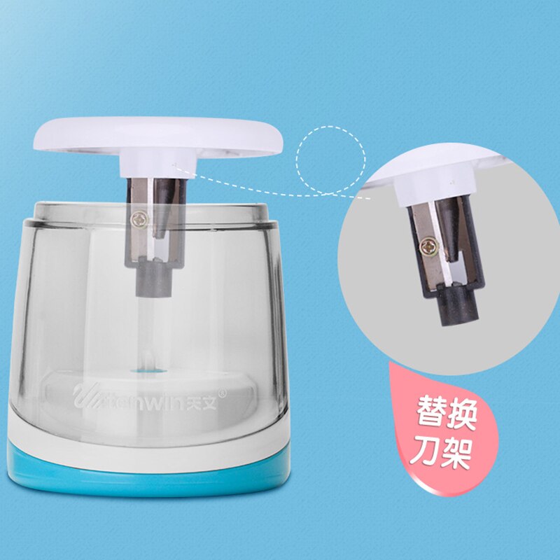 Tenwin Automatic Electric Pencil Sharpener Electronic Pencil Sharpeners For Sketch Painting Kids Stationery School Supplies