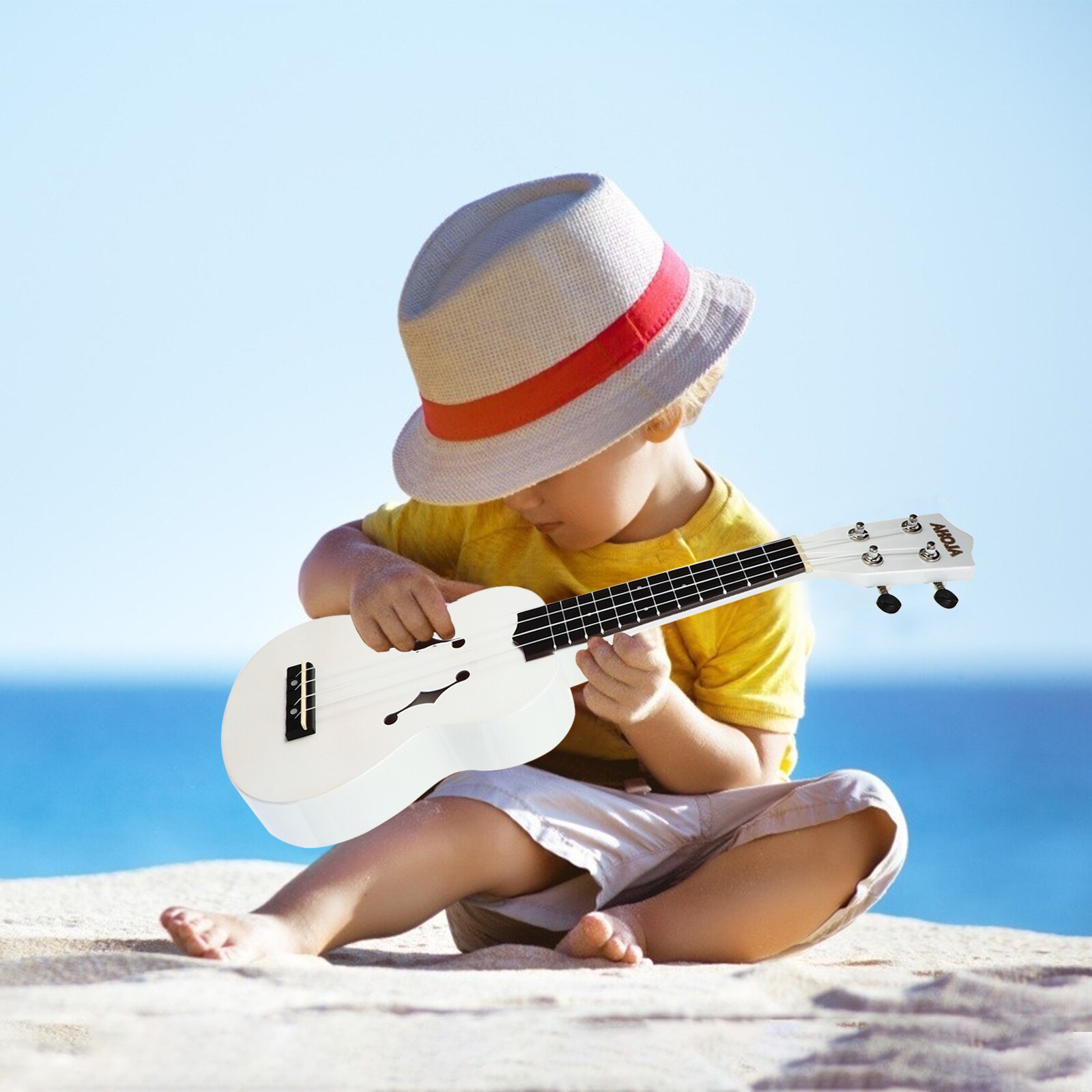 Inches Ukulele Practical Stylish Portable Beginner Ukulele Musical Instrument