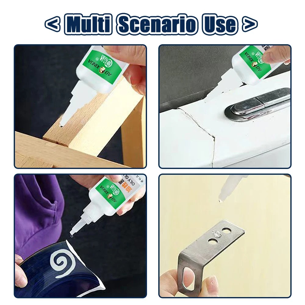 2/20/50gWelding High Strength Oily Glue Universal Super Adhesive Glue Strong Glue Plastic Wood Ceramics Metal Soldering Agent