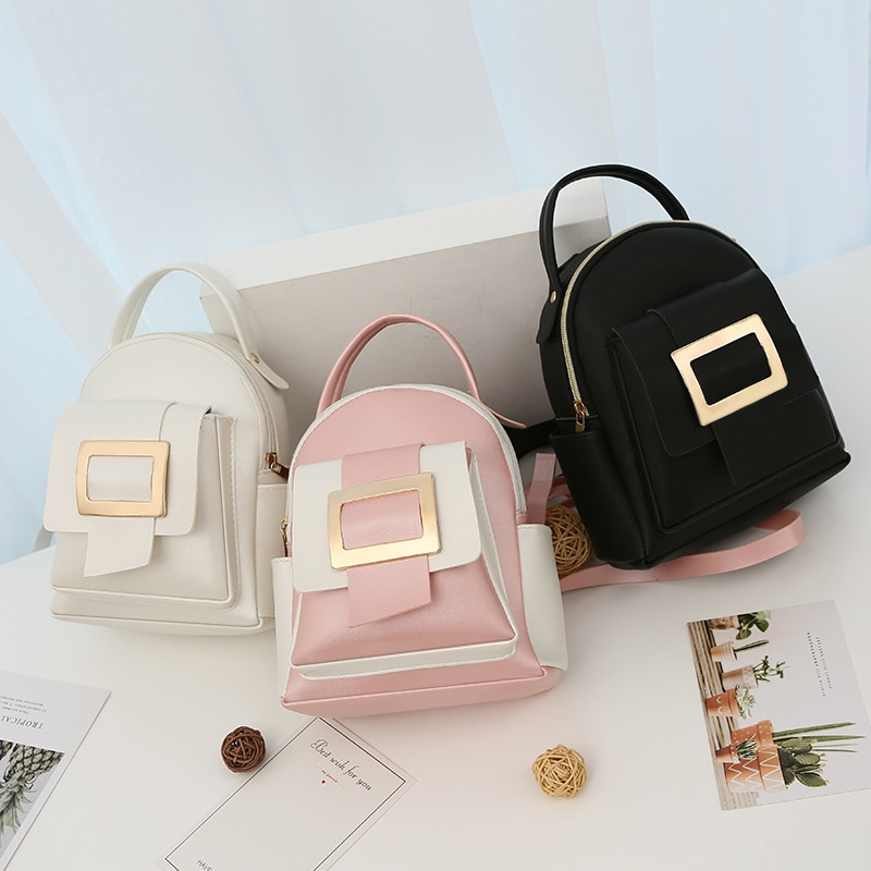 Frauen Rucksack Empfindliche Junge Mädchen Ich bin Freien Straße Rucksack Mini Tasche Lässig Koreanischen Stil Weibliche Rucksack