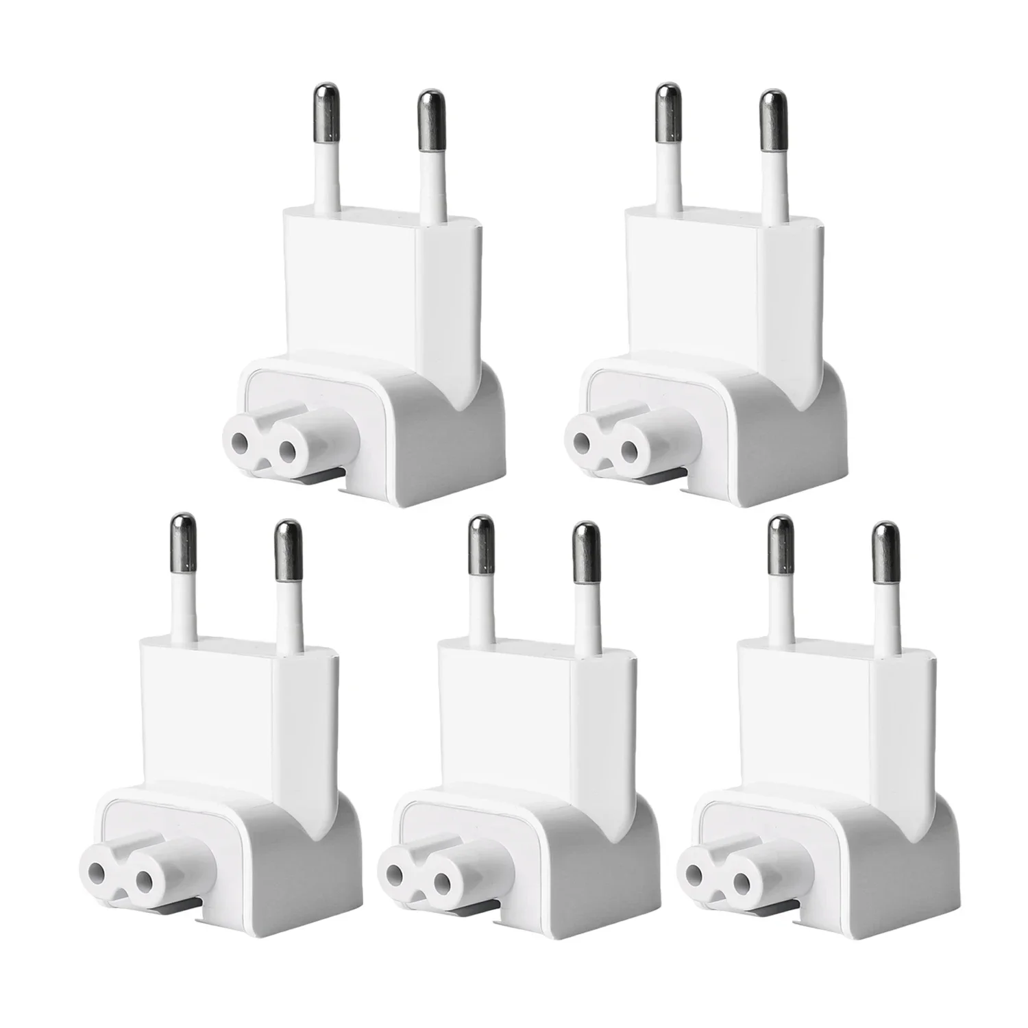 5/1pcs eu Stecker Konverter Wand Reise ladegerät Adapter für iPad Magsafe MacBook tragbare Laptop Lade adapter Zubehör: WHITE