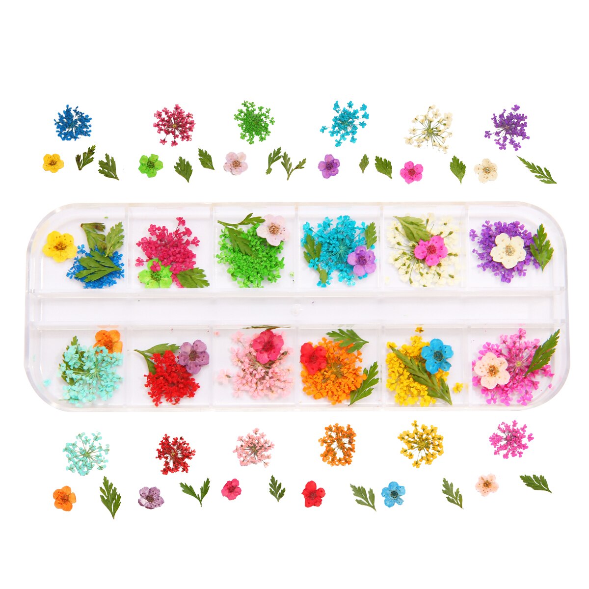 1 Doos Gedroogde Bloemen Droge Planten Voor Hars Mallen Vullingen Epoxy Hars Hanger Ketting Sieraden Maken Craft Diy Nail Art decoratie: Style14