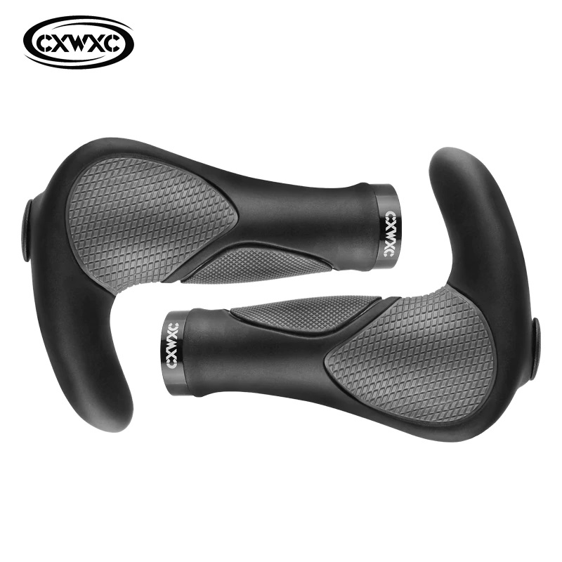 Mtb grep sykkel gummi sykkel håndtak grip bar endehette sykling terrengsykkel grep ergonomisk sykkel håndtak grep plug lock on