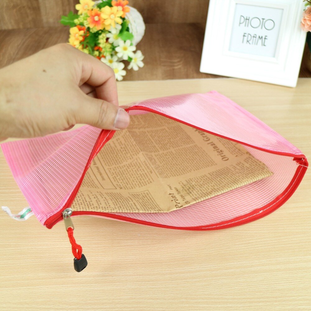 1 pcs Waterproof Clear PVC A3 A4 A5 A6 File Document File Bag For Bill Invoice Note File supplies