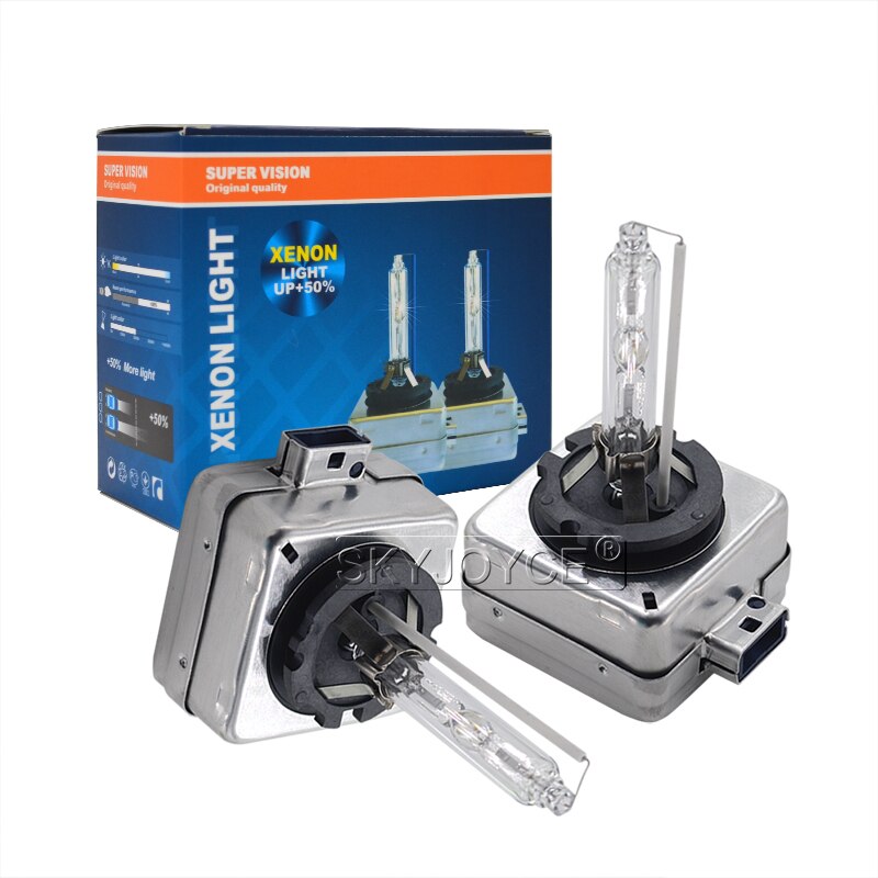 SKYJOYCE D8S Xenon Standard Replacement HID Xenon Light Bulbs 35W 55W Auto Headlight Lamp D8S 4300K 6000K 8000K Car Headlamp