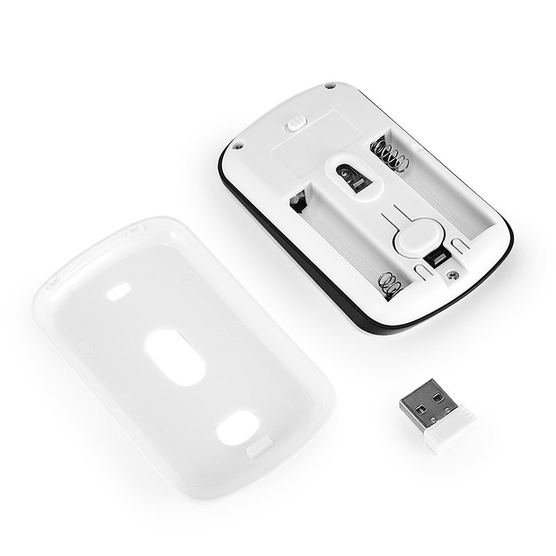 Wireless Touch Magic Mouse Ergonomic Ultra Thin Mice 1200DPI Optical Computer 2.4GHz Mice For Windows for Mac OS White: Default Title