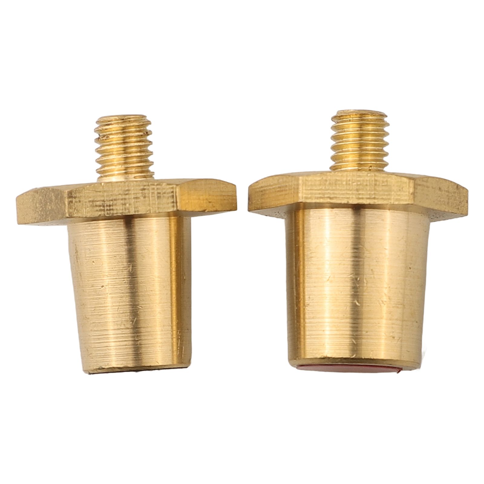2pcs M6 Battery Terminal Adapter Brass Battery Pole For Lithium Car Batteries M6 Lithium Car Replacement Accessories