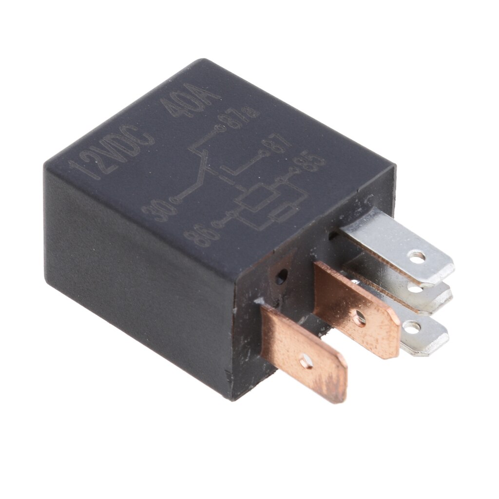 5 stk. 12v 30a mikro -relæ 5 -polet bilskift -omskiftningskontakt generel omskifterrelæ med 5- -stift