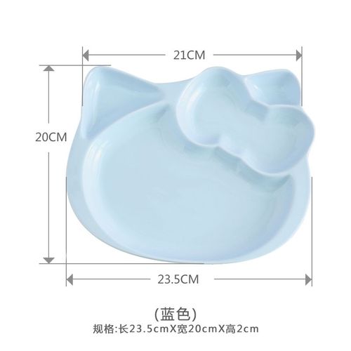 10 Inch Bone China Plate Simple Porcelain Plate Three Compartments Breakfast Steak Round Ceramic Tableware Home Decor MJ81102: A