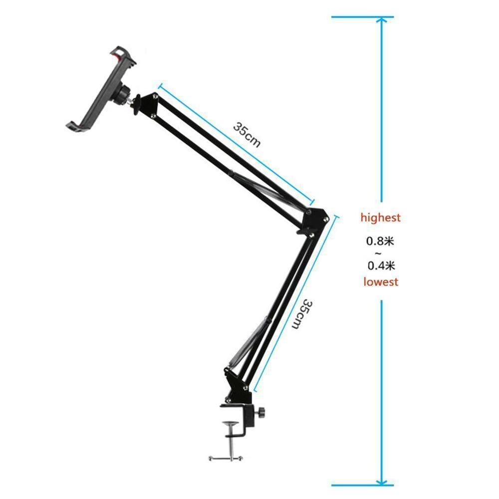 Bed Tablet Stand Universele Roterende Desktop Beugel Houder Lui Mobiele 10.6 Voor Samsung Telefoon Handsfree Inch Ipad 3.5 Dropshippg