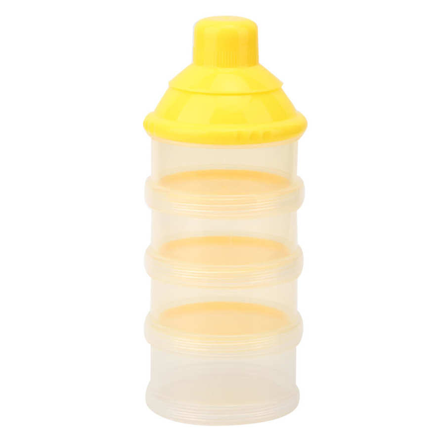 Baby Melkpoeder Dispenser 2Pcs 4 Lagen Baby Melk Container Zuigeling Vier Grid Voeden Voedsel Doos Draagbare Formule Dispenser doos