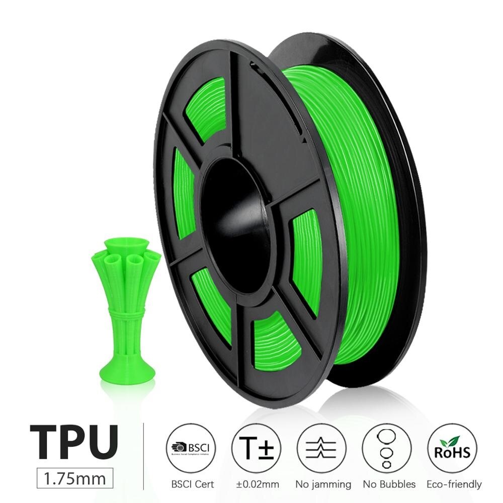 TPU 0,5 kg flexibel 3D Drucker Filament tpu flexibel 1,75mm für flexibel DIY oder modell druck schiff mit: flexibel-Grün