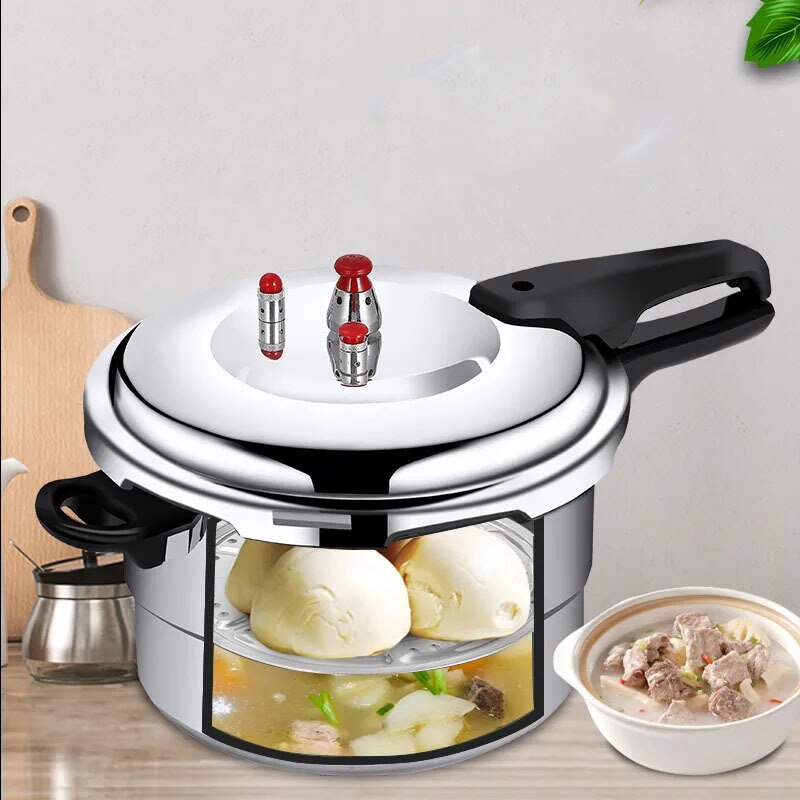 Food Grade Gas Pressure Cooker Induction Cooker General Household Safety Multi-insurance Pressure Cooker Cooker Pressure