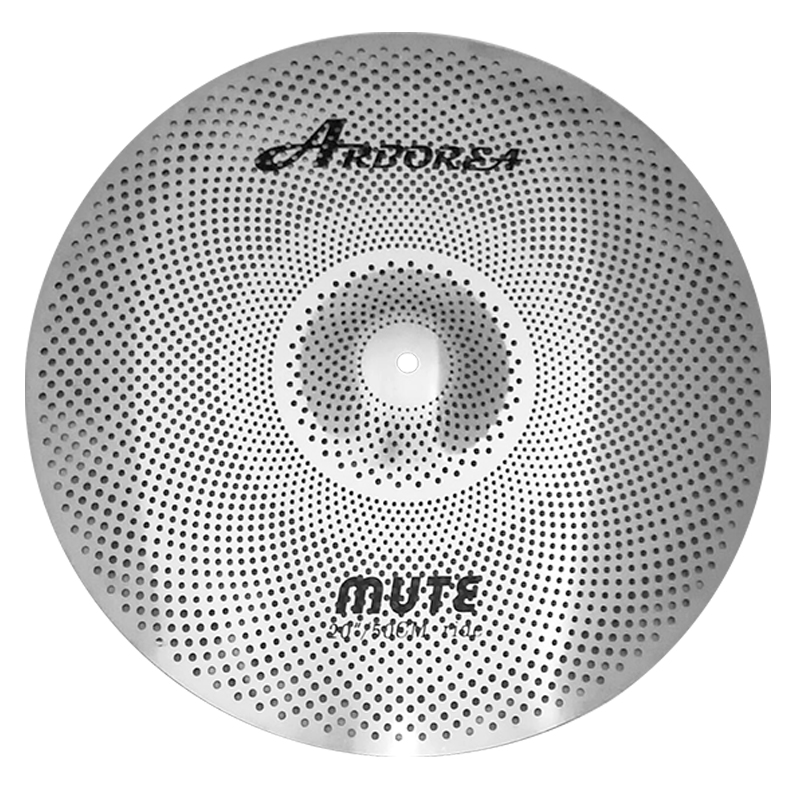 Arborea-cymbales silencieuses 14 pouces HiHat: Argent
