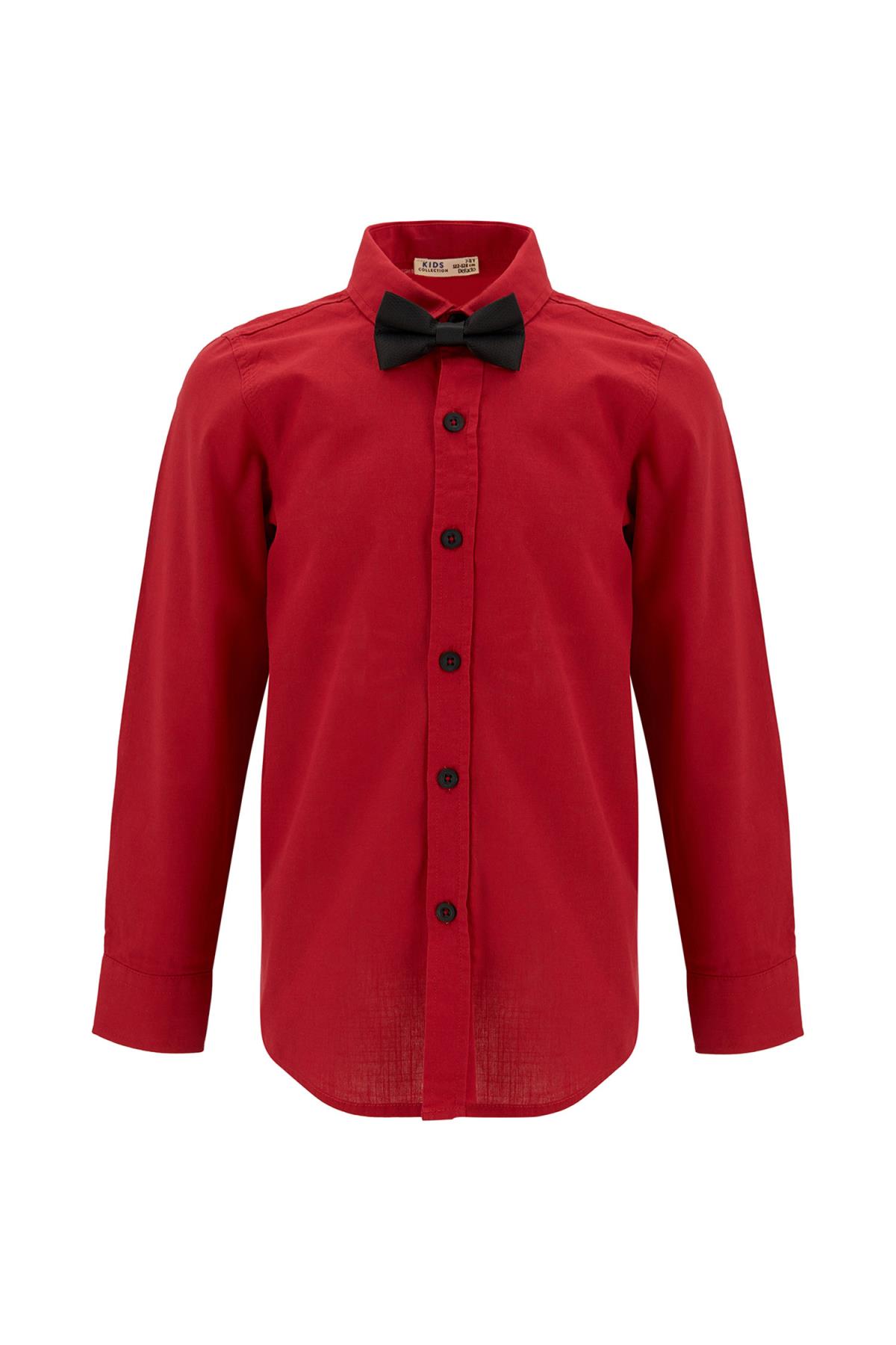 DeFacto Baby Jungen Shirt Langarm - Weiches Baumwollshirt Für Kleinkinder