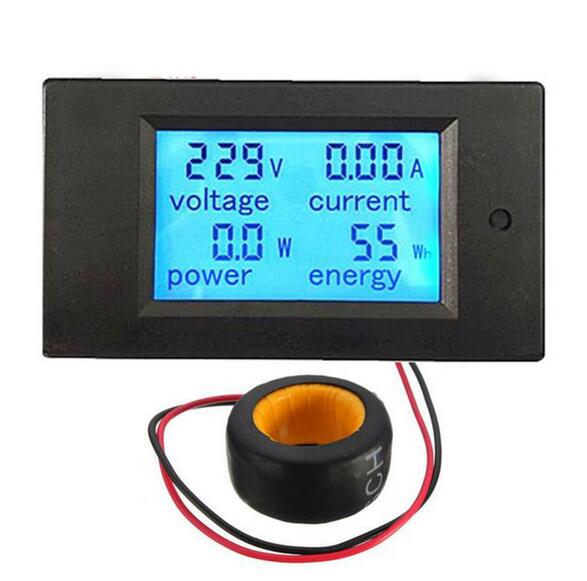 Ac 80-260V Lcd Digitale 100A Volt Watt Power Meter Amperemeter Voltmeter 110V 220V Voltage Meter