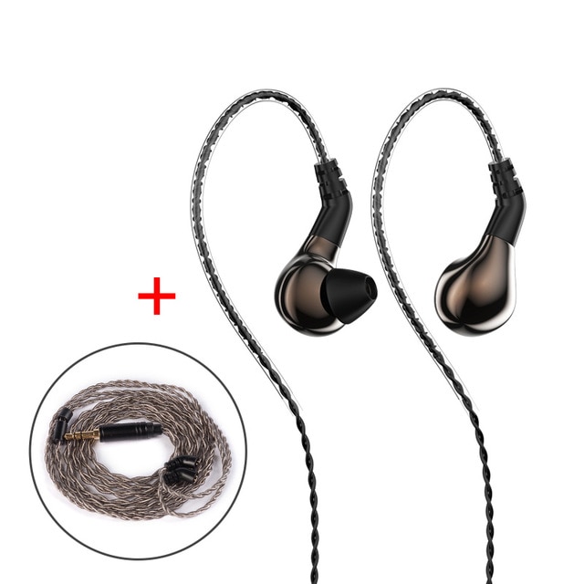 BLON BL-03 bl03 10mm Carbon Diaphragm Dynamic Driver In Ear Earphone HIFI DJ Running Sport Earphone Earbud Detachable 2PIN Cable