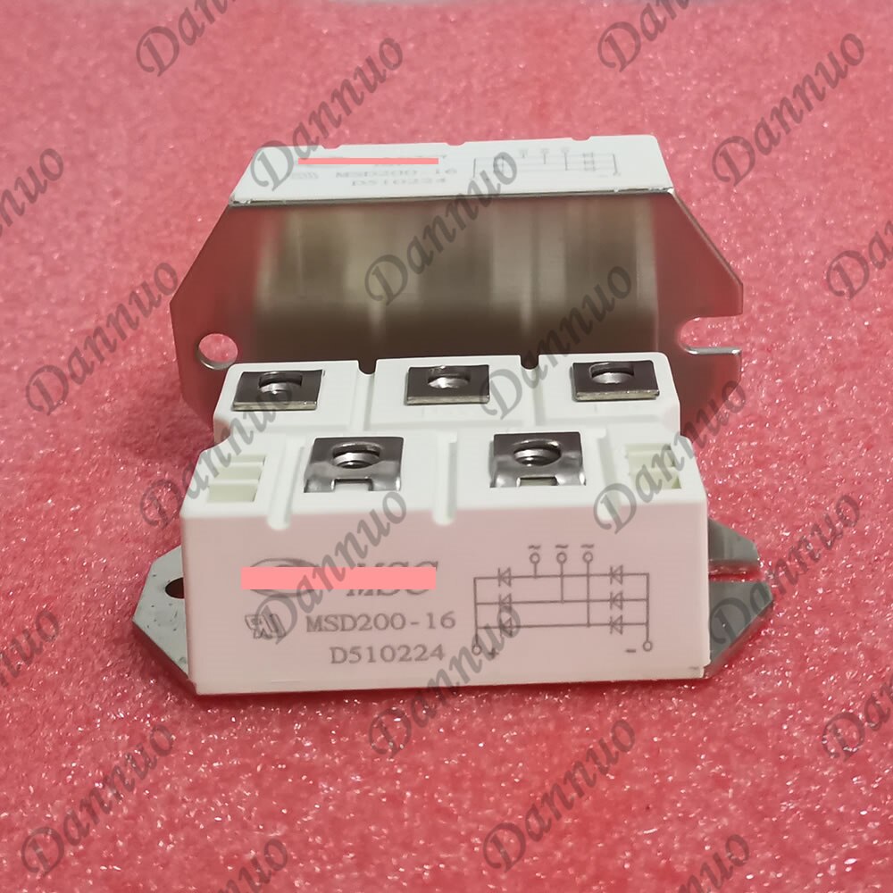 MSD100-16 MSD200-16 MSD75-16 MSD130-16 MSD160-16 Three Phase Rectifier Bridge Module