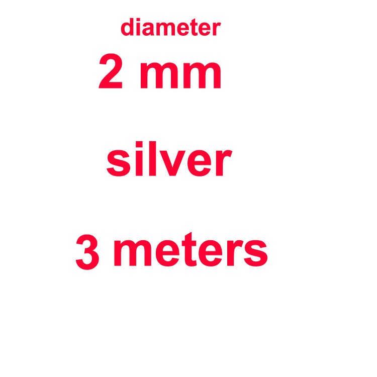 Fio de alumínio diy boneca suporte cerâmica argila escultura ferramentas molde esqueleto quadro 1mm 1.5mm 2mm 3mm ferramentas cerâmica: 2mm silver 3 Meters