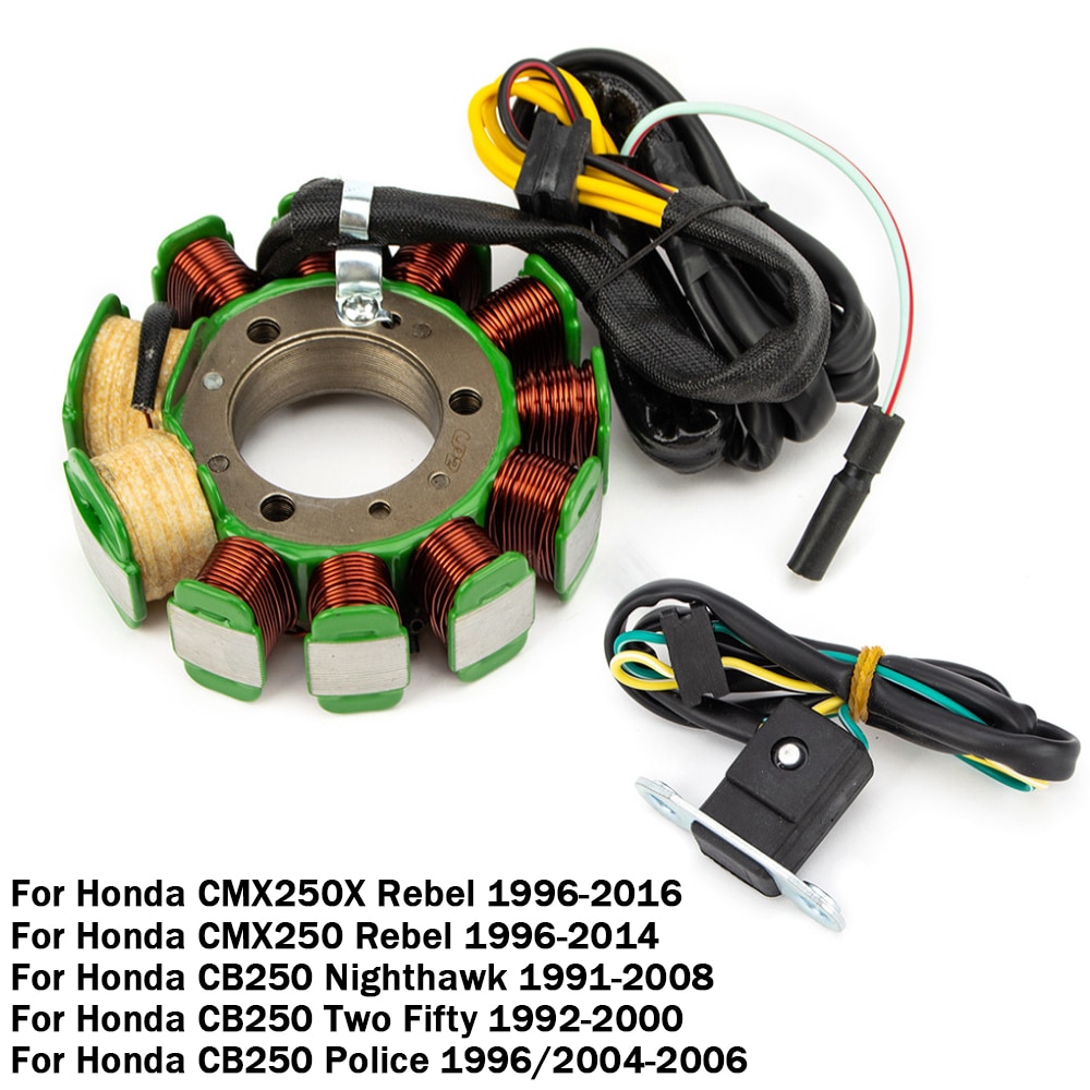 Motorcycle Magneto Generator Stator Coil For Honda CMX 250 CB250 31120-KEN-691 31120-KBG-004 31120-KBG-A01 Generator Charging