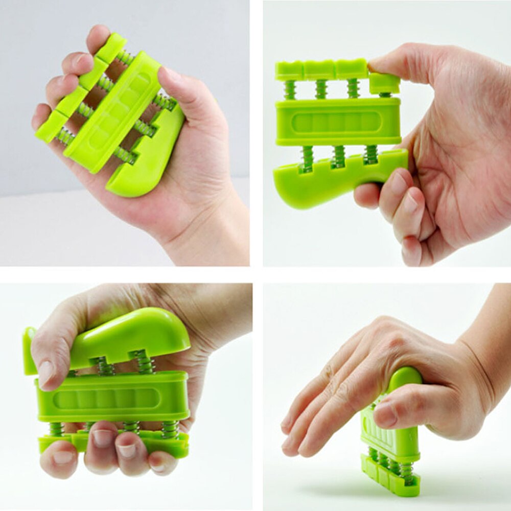 6PC/Set Gym Fitness Adjustable Hand Grip Set Kit Finger Forearm Strength Muscle Recovery Hand Gripper Exerciser Trainer