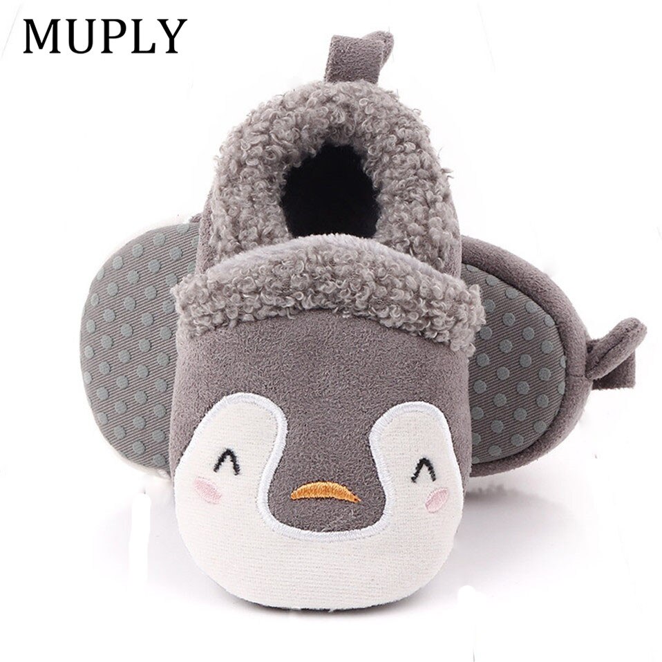 Zapatos adorables para bebé, zapatillas para bebé, niño y niña, zapatos de cuna de punto, zapatillas antideslizantes de dibujos animados para bebé