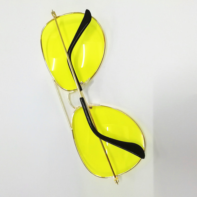 Gafas de sol polarizadas antideslumbrantes para conductores de coche, lentes polarizadas de aleación de cobre con visión nocturna, accesorios para automóviles