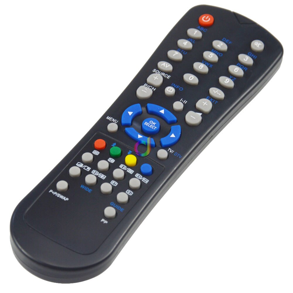 V24A-LED1,TVV37TD,V19A-LED1,TVV26TD,V19D-PH,TVV32TD,V16A,V26A-H,V32A-FH, TVV32T2, mando a distancia para OKI TV