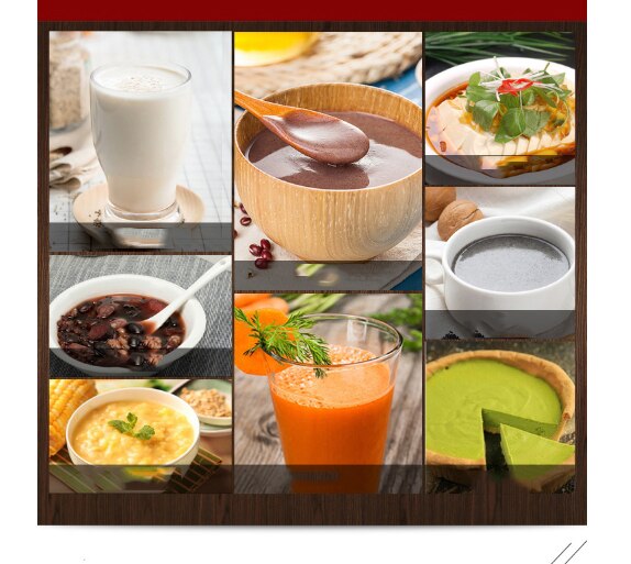 Automatic Soybean Milk Machine Health Paste Shake Baby Supplementary Food Bean-Curd Maker