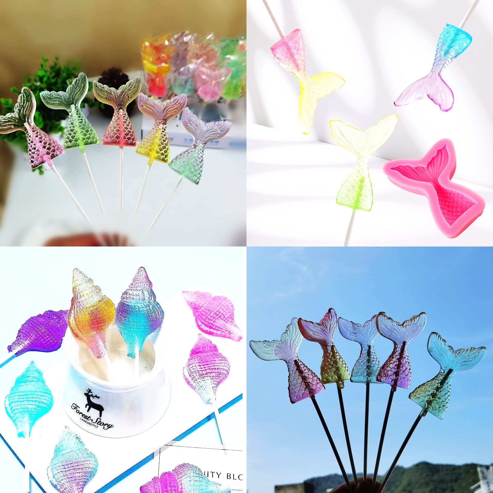 Marine siliconen mal zeepaardje schelp zeemeermin schildpad fondant chocolade sieraden sleutelhanger epoxy mal taart decoratie accessoires