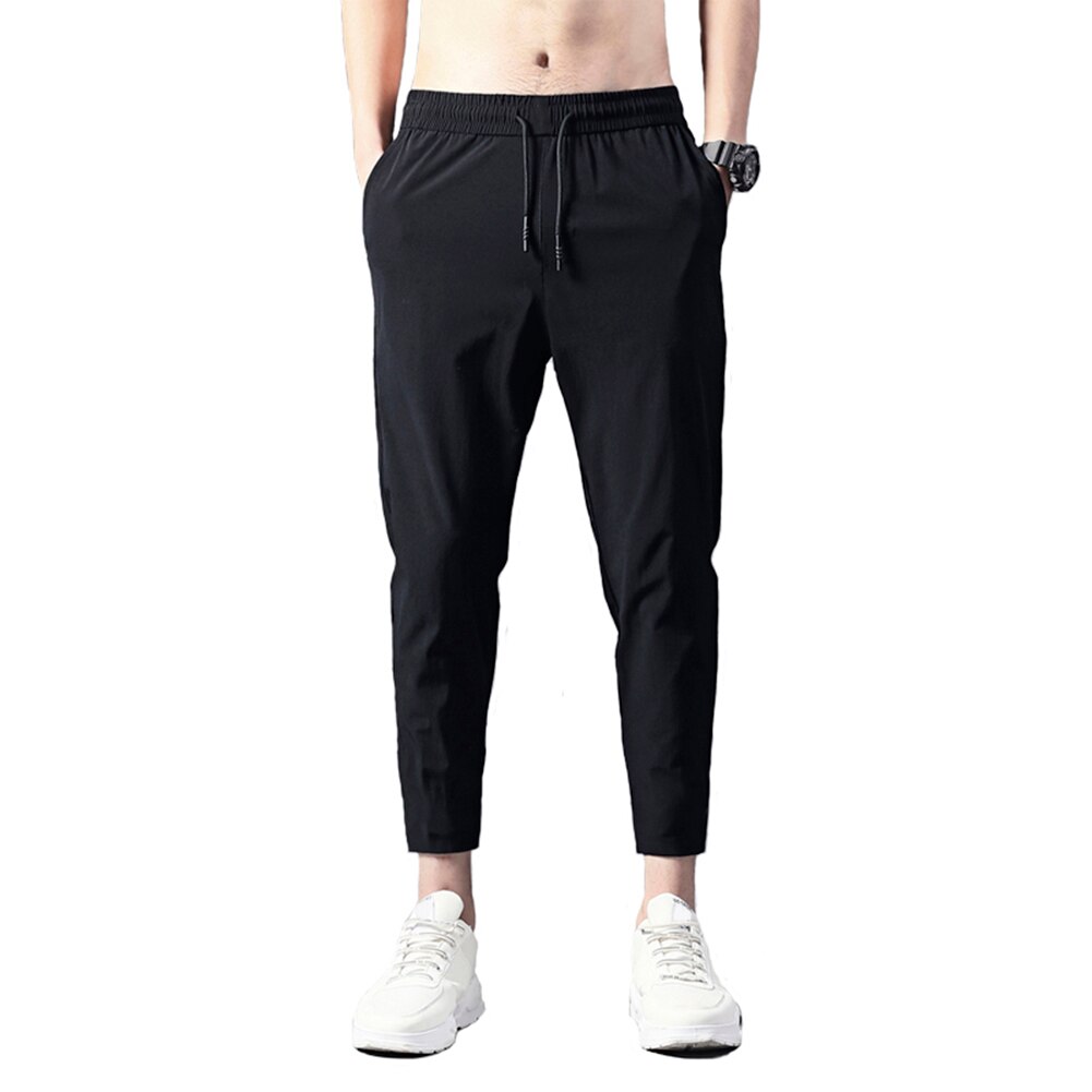 Mannen Jogger Casual Broek Lichtgewicht Ademend Snel Droog Wandelen Running Outdoor Sport Broek LDF668