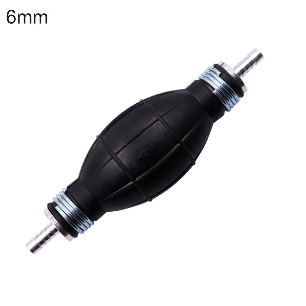 6mm 8mm 10mm 12mm Hand Fuel Pump Line Rubber Aluminum Hand Primer Bulb diesel oil transfer petrol for Car Boat Outboard: Blue