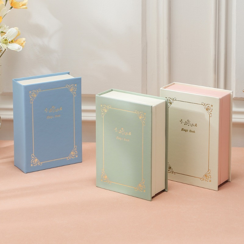 Glamorous Magnetic Jewelry Organizer Chic Diary Shaped Box for Bracelets Necklaces Rings Secure Storage