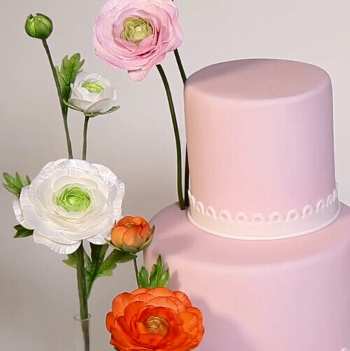 Goede pioen bloem snijden sterven, fondant taart decoreren gereedschappen, keuken accessories3pcs/lot