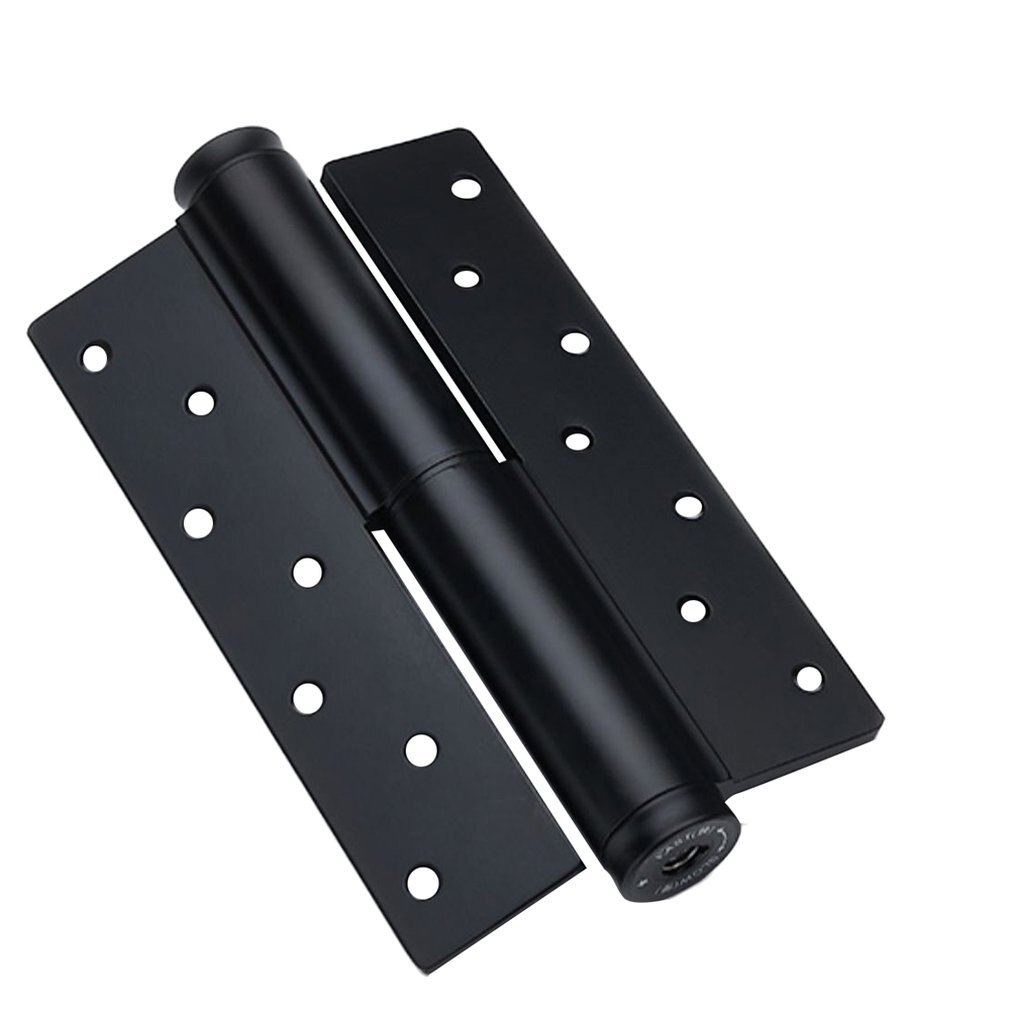 5Inch Stealth Door Automatic Door Closer Hinge Hydraulic Buffer Damping Spring Hinged Blind Door Self-Closing Page Right Open