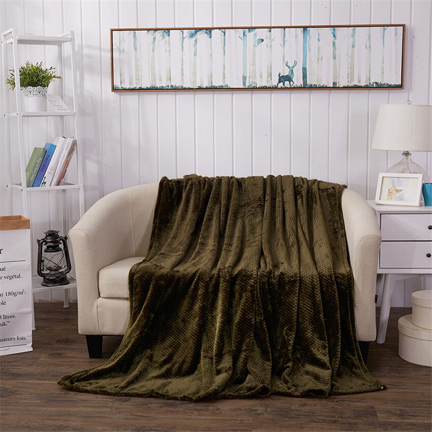 Weiche Warme Korallen Vlies Decke Winter Blatt Bettdecke Sofa Plaid Werfen Licht Dünne Mechanische Waschen Flanell Decken