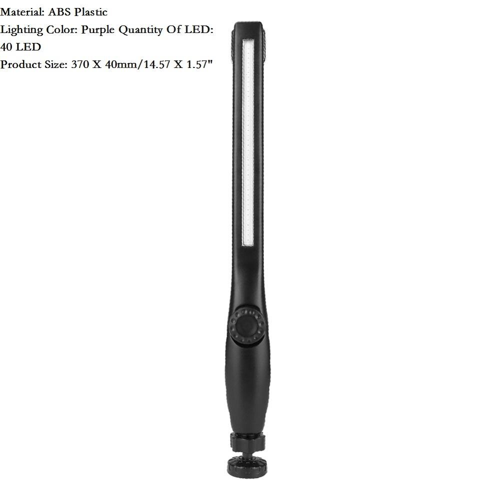 35W LED UVC Germicidal Lamp UV Sterilization Disinfection Lamp Ultraviolet Corn Bulb Ozone Led Lights Home Clean: 40LED UV Black