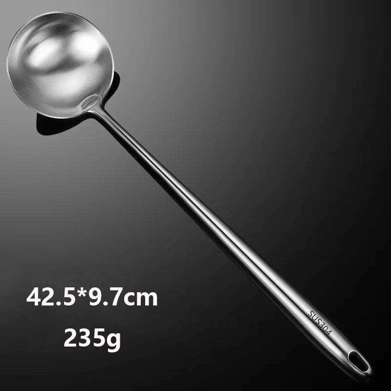 Spatula and Ladle, Skimmer Spoon Tool Set, 304 Stainless