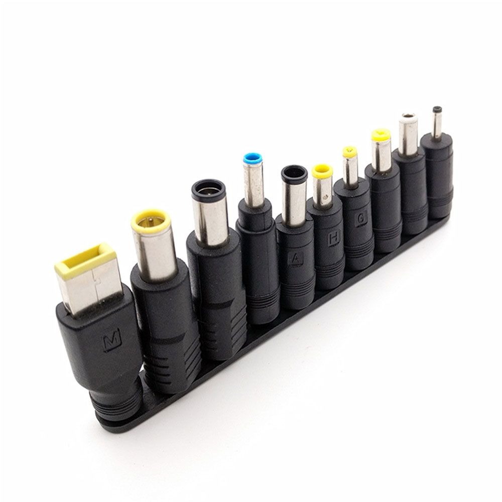 100 W Laptop-Ladegerät-Adapter Typ C auf universellen 5,5 x 2,5 mm Notebook-Ladeanschluss, Multifunktions-DC-Buchse, DC-Netzteil: Orange