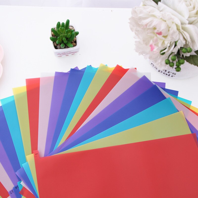 12sheets A4 Colored PP Binder Index Dividers Office School Stationery Accessory Spiral Month Divider Archives Files