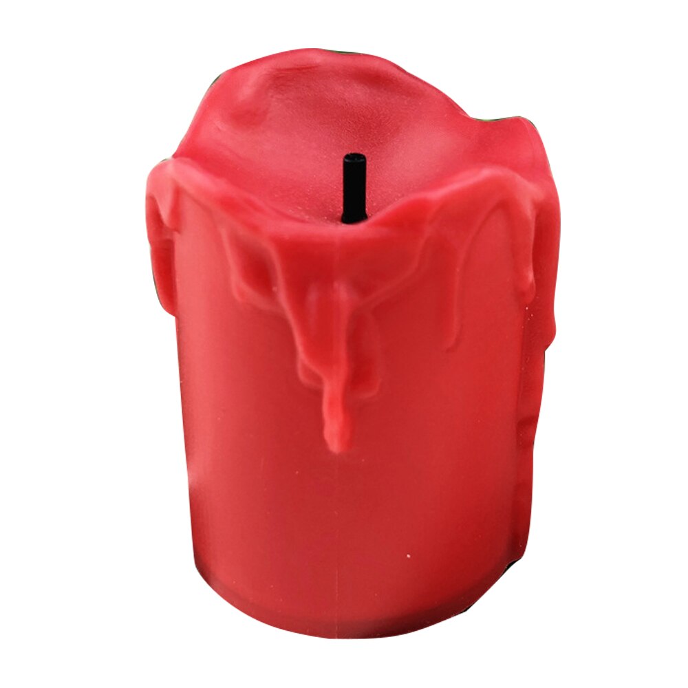 Candle Light Led Candles with Flickering Flame Led Tealight Candles Flameless Led Candles Christmas Light Candle Home Decor: Red