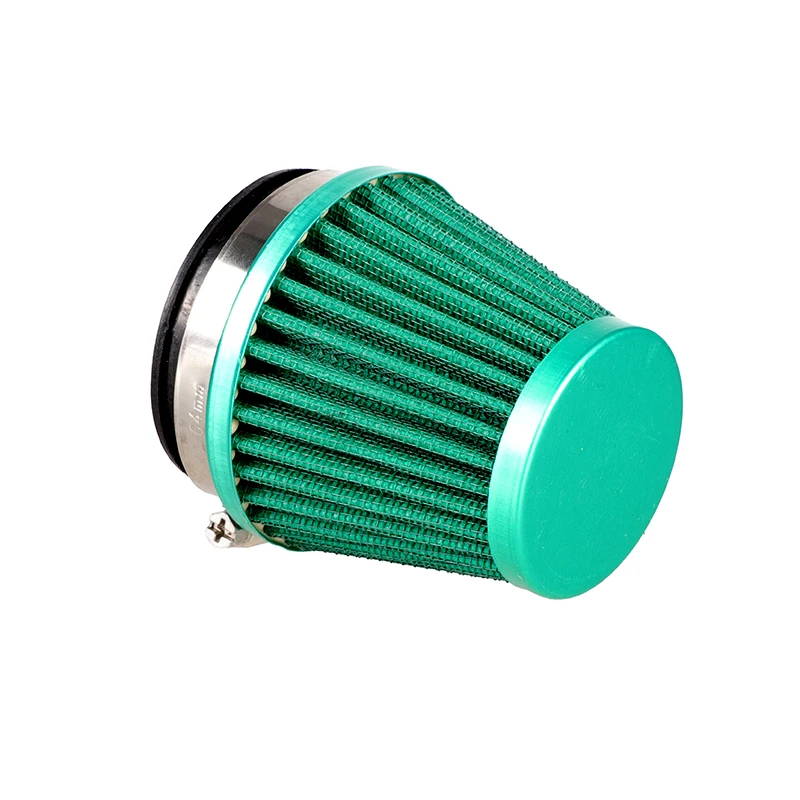 Filtre à air pour moto et scooter, 38mm, 45mm, 50mm, 60mm, kit d'induction d'admission pour dean 6, 50cc, 110cc, 125cc, D343, Pit Bike, façades RL: Kaki