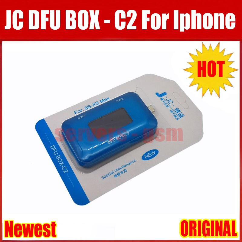 JC DFU Box-C2 iPhone fond de panier restaure le modèle de lecture d'informations SLN ECID actuel de l'écran de tension USB