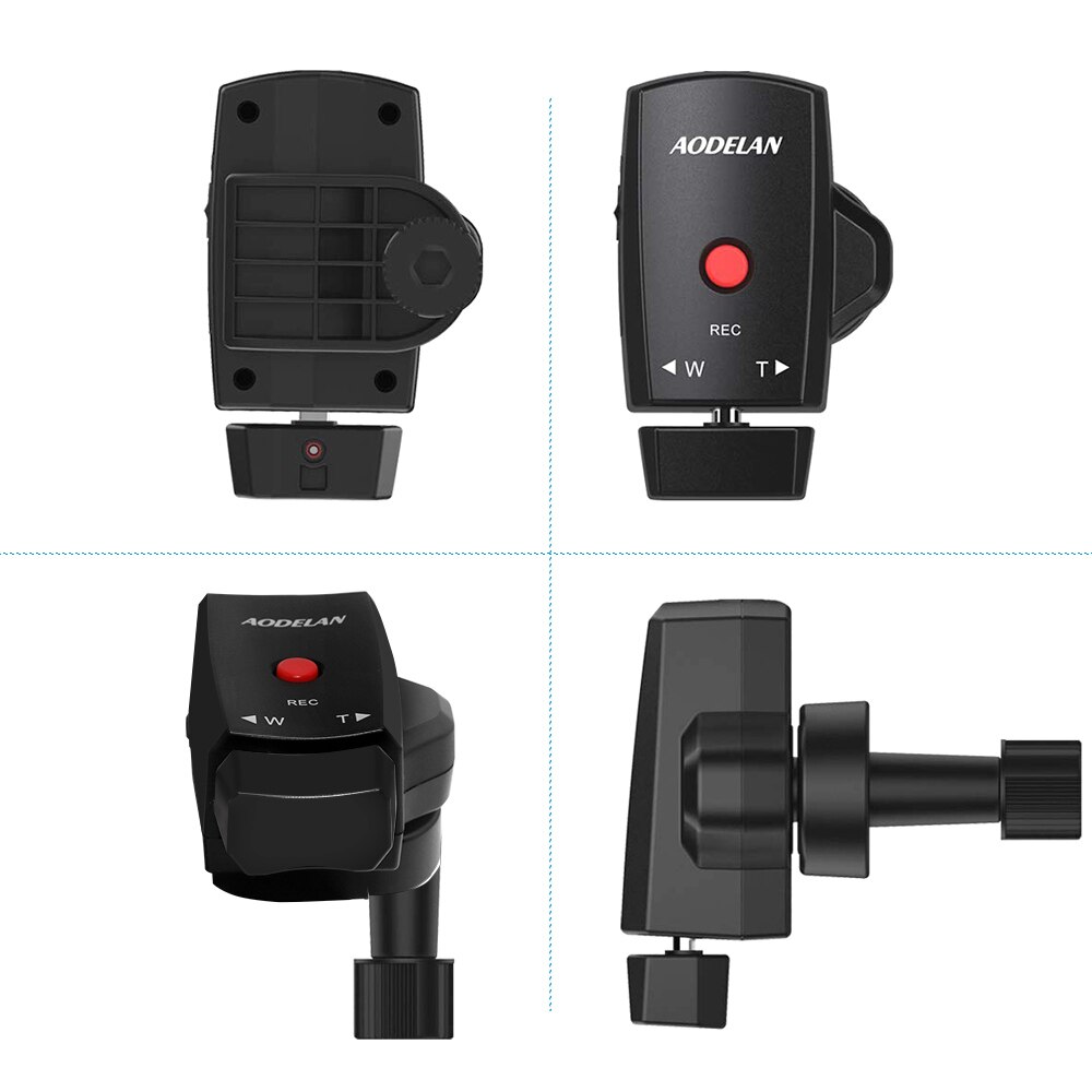 AODELAN-controlador de Zoom para videocámara Lanc, Control remoto de grabación de vídeo con Zoom, Cable de 2,5mm, para Sony, Canon, Panasoni