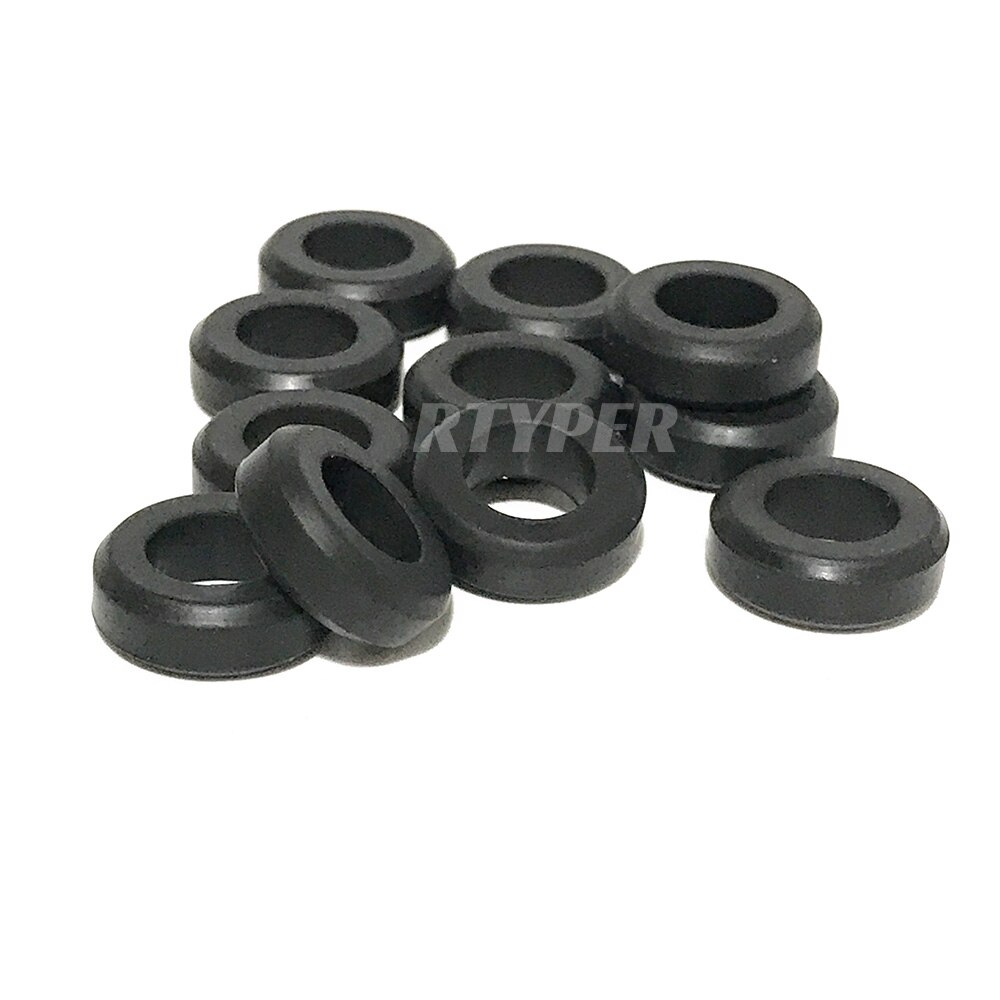 Kit de reparo de injetor de combustível, kit de vedação em borracha o ring 100 para toyota mazda fiesta suzuki mitsubishi mpi 16 *, 22002 peças 8.8*5.5mm